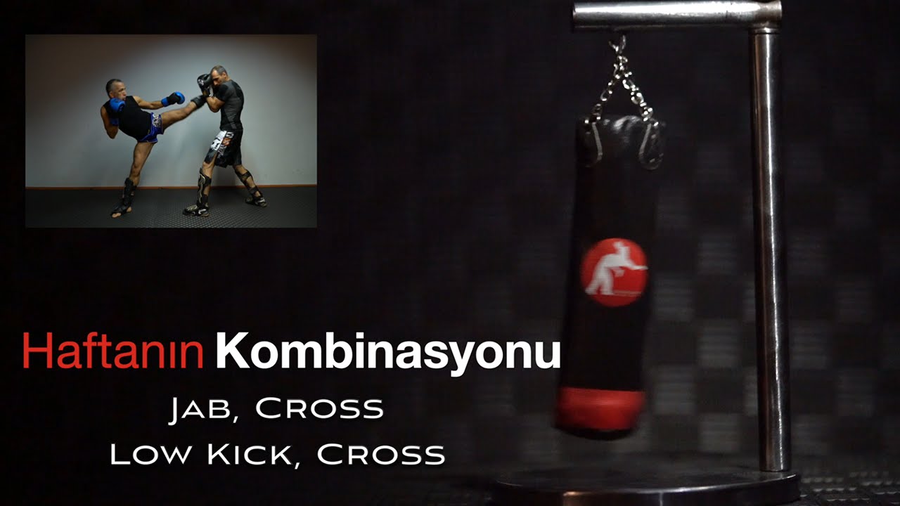 En İyi Kick Boks Kombinasyonları #01 Jab, Cross, Inside Low Kick, Punch ...
