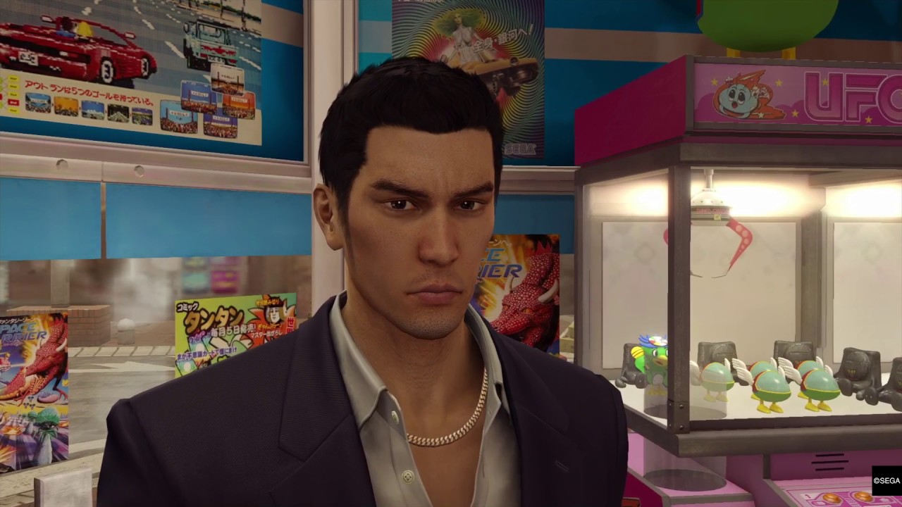 Yakuza Zero Unlocking Super Hang On Arcade Game Cutscene YouTube