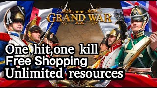 Play the game Grand War Super Mega Mod Menu (byAcat) screenshot 1