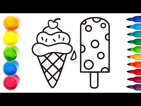 GLITTER ✨Funny Compilation 🍦 Coloring and drawing ✍️