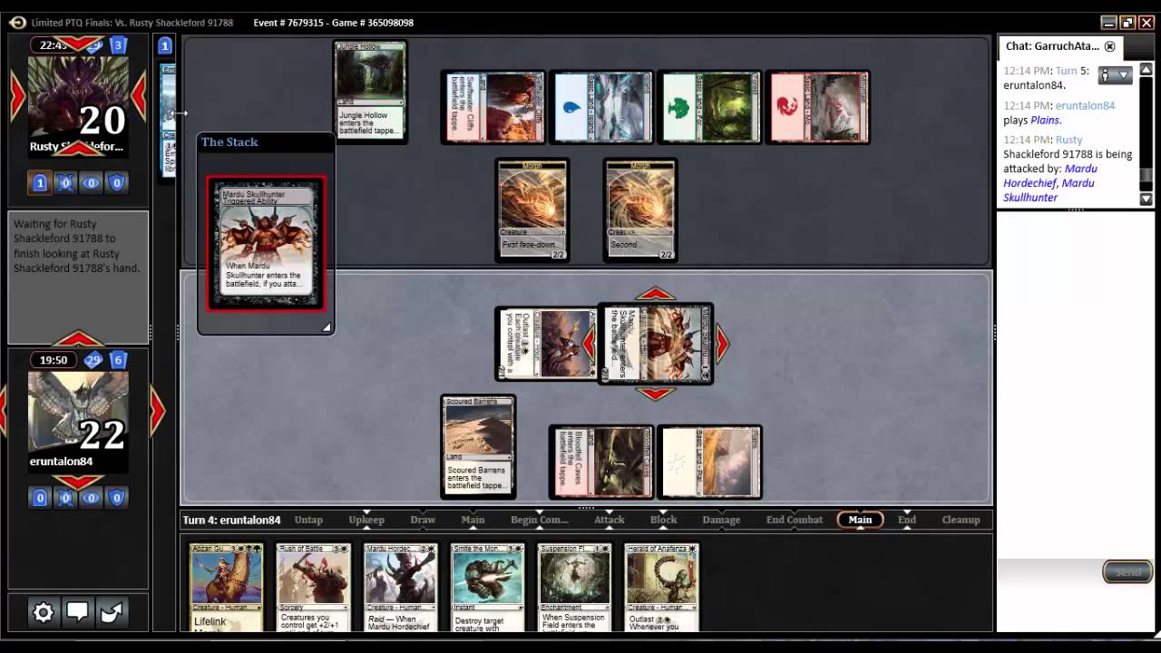 Spikey Saturday #11: Khans of Tarkir Sealed PTQ Part 1 - Match 3