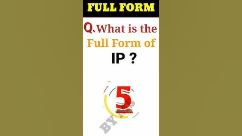 what is the full form of 