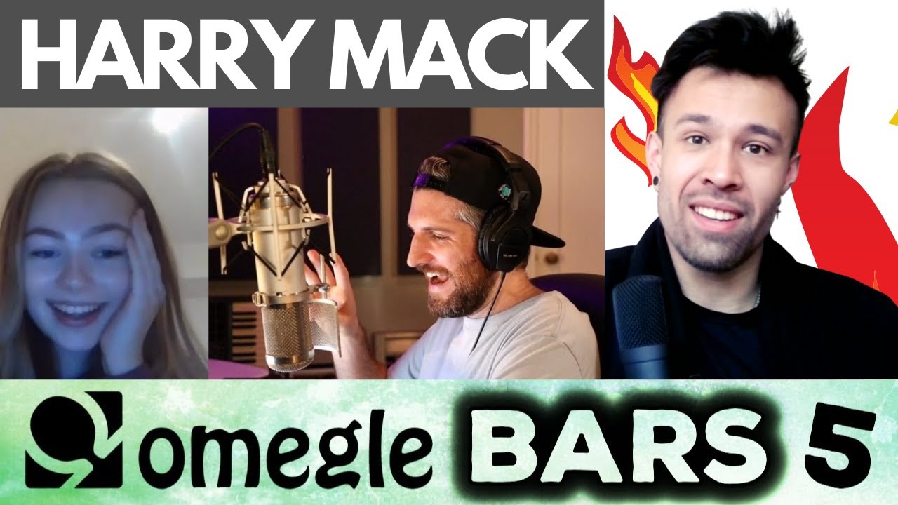 EMINEM COULDN'T DO THIS ! HARRY MACK OMEGLE BARS FREESTYLE 5 ( REACTION )