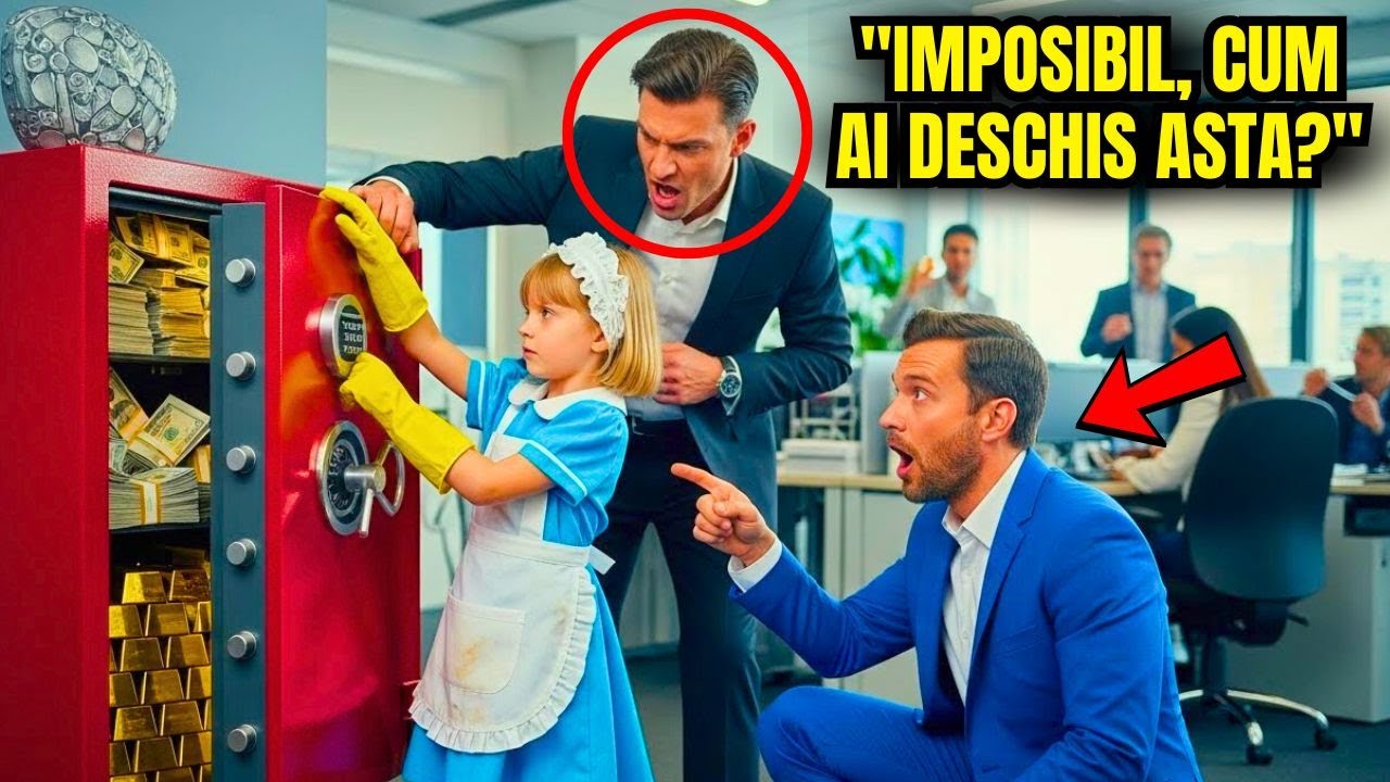 „DACĂ DESCHIZI ACEST SEIF, BANII SUNT AI TĂI!” a spus milionarul râzând către fiica femeii de
