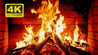  Fireplace 4K Uhd Fireplace With Crackling Fire Sounds Fireplace Burning For Home