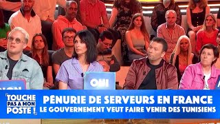 Pénurie de serveurs en France : le gouvernement veut faire venir des Tunisiens