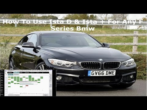 Bmw How To Use Ista D & Ista + On Any F series Bmw