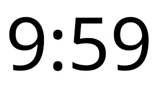 10 minute second countdown generated with one FFmpeg Linux command line