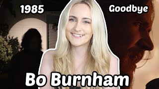 Basic White Girl Reacts To Bo Burnham - 1985 \u0026 Goodbye *im obsessed*