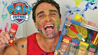 Paw Patrol Bath Time Paint Set ! || Toy Unboxing || Konas2002