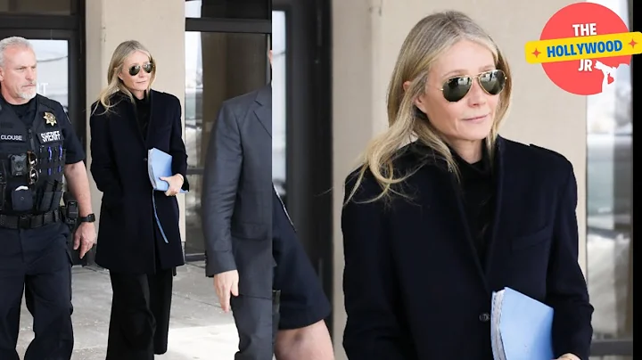 GWYNETH PALTROW ARRIVES AND LEAVES FOR COURT FOR SKI COLLISION TRIAL DAY!!!