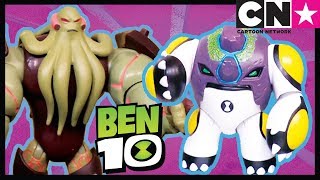 Ben 10 Toy Play For Kids | OMNI-ENHANCED CANNONBOLT’S Battle Royale | Ben 10 Toys | Cartoon Network