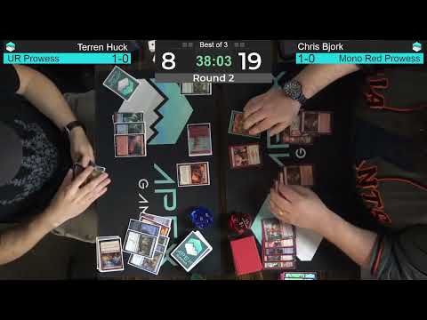 UR Prowess vs Mono-Red Aggro | Pioneer Weekly | Round 2 | Paper MTG