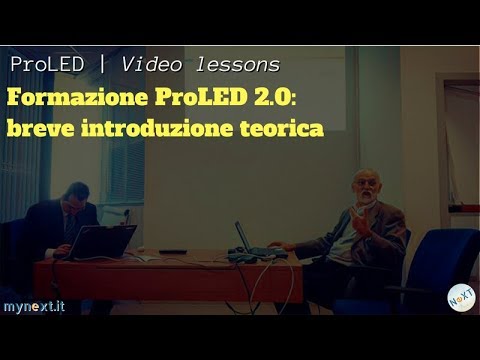 Formazione ProLED 2.0: breve introduzione teorica
