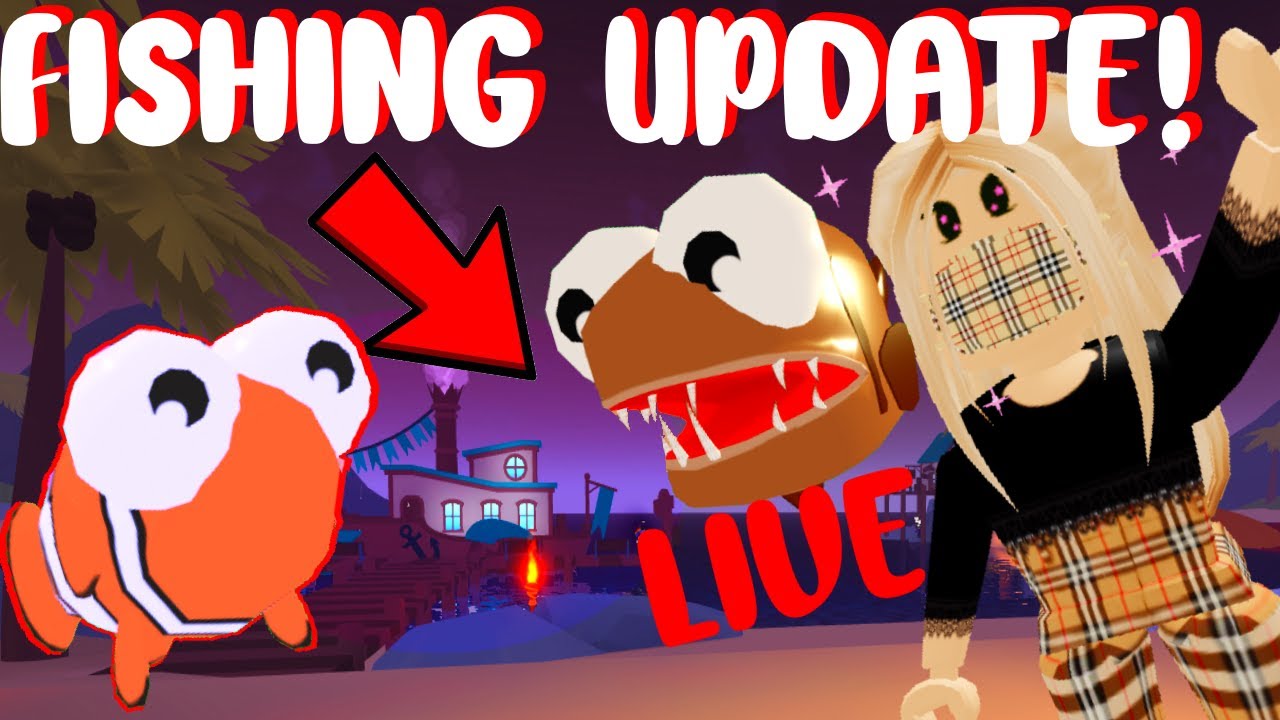 Overlook Bay Fishing Update LIVE Release! Sharks, Boats, + MORE! ✨