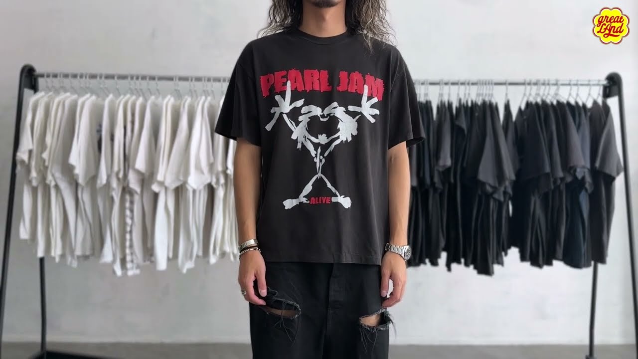 PEARL JAM ALIVE HANES XL 8962 | greatLAnd OSAKA