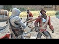 Assassin's Creed 3 Master Connor with Ezio`s Outfit & Naval AXE Rampage  Ultra Settings