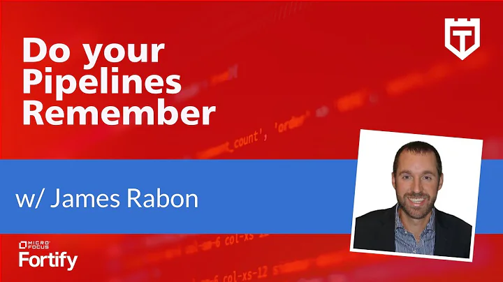 Do Your Pipelines Remember with James Rabon