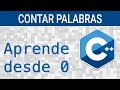 Contar cantidad de palabras [C++]