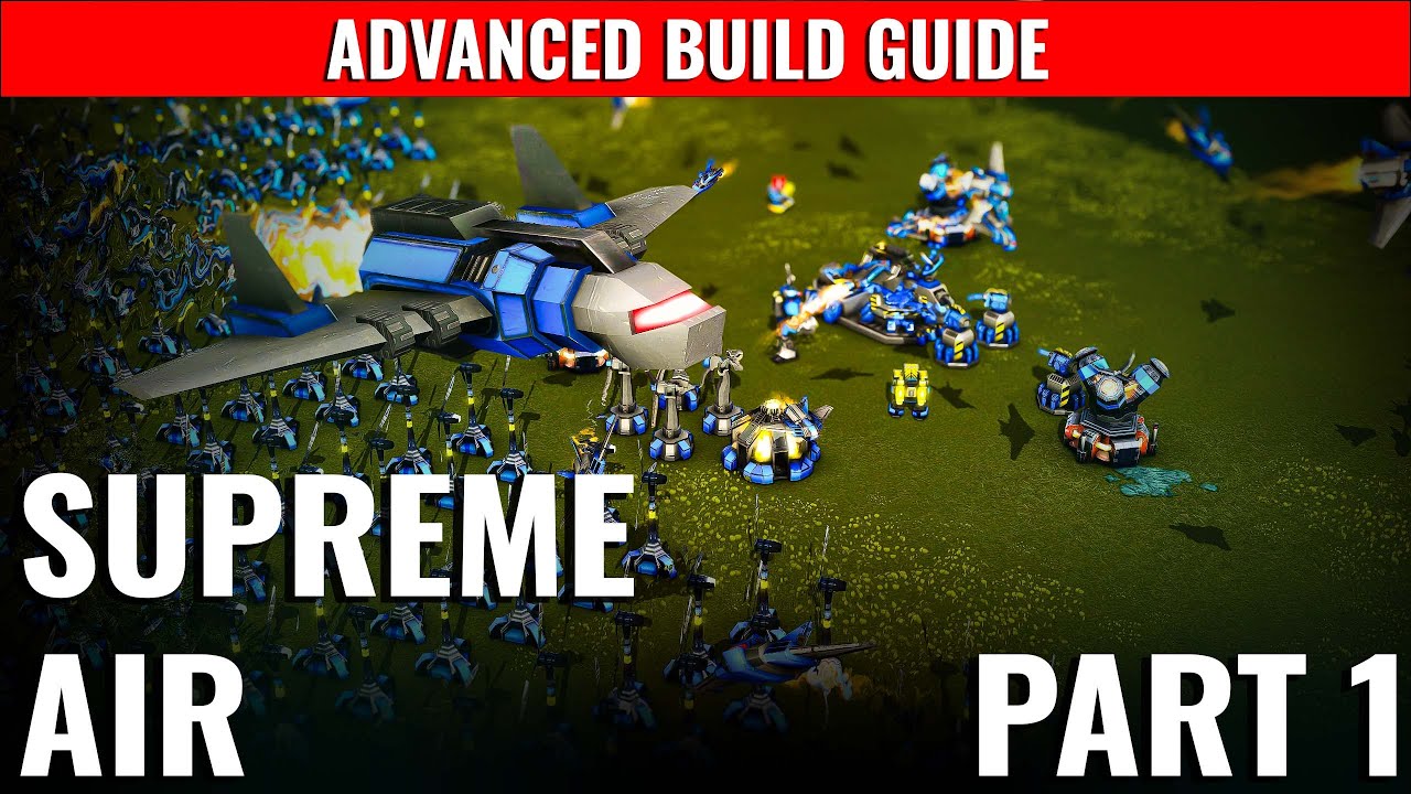 Advanced Air Part 1 | Beyond All Reason | Supreme Isthmus | Air | Build Guide