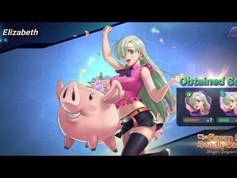 KOF ALL STAR X Seven Deadly Sins Meliodas, Elizabeth & Ban Memory From Free Tickets