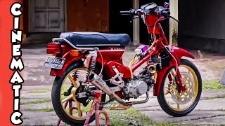 Cinematic Pitung C70 Herex 🔴 ||  Hedon Full Part Variasi ... SUPERCUB TENGU