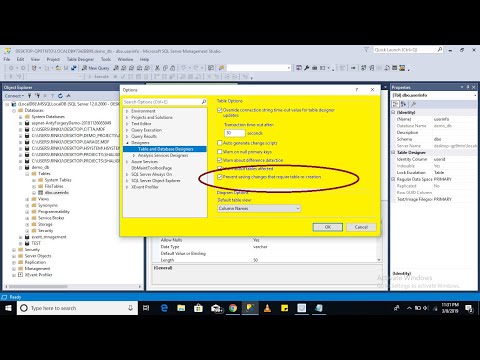 How to update  or recreate the table in SQL server