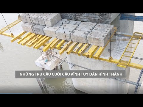 Video Cận cảnh thi công những trụ cầu cuối Cầu Vĩnh Tuy 2 -... - youtube