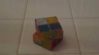 Rubik's Cube 2x2x2 Stop Motion Self Solve