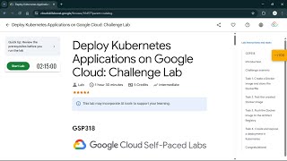 Deploy Kubernetes Applications on Google Cloud: Challenge Lab | #qwiklabs | #GSP318