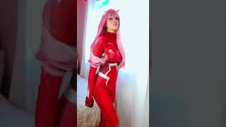 Zero two cosplay is Love 🖤💙 Zero two cosplay is Love 🖤💙