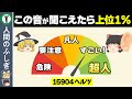 【聴力テスト】人間離れした聴力をお持ちの方へ【ゆっくり解説】