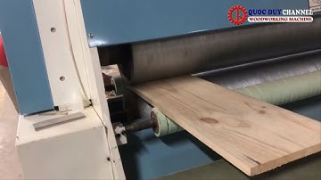 Máy cán vân gỗ I Máy tạo vân gỗ I Máy cán vân gỗ cào cước