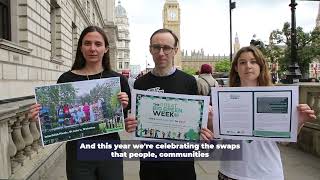 Great Big Green Week political hand in