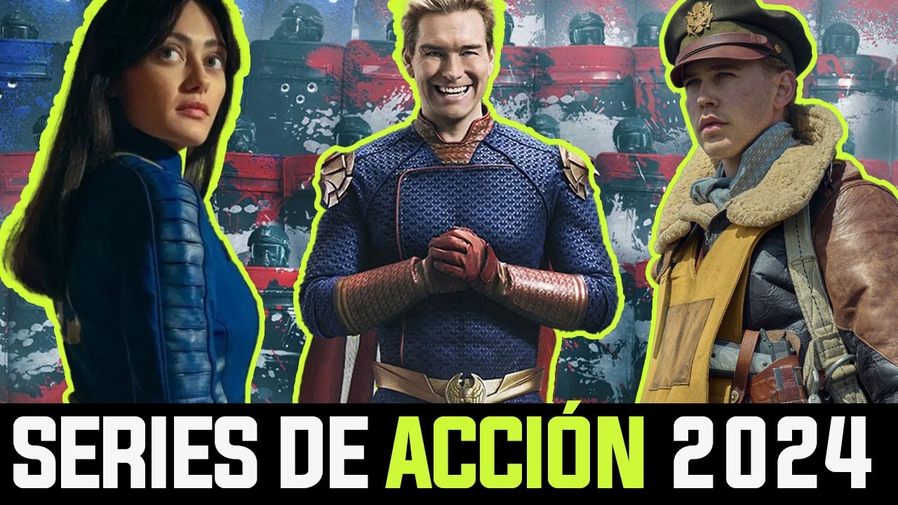 TOP 10: Las Mejores Series de Acción del 2024 - YouTube
