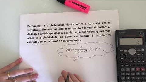 Cálculo da Distribuição Binomial 📊- variável discreta