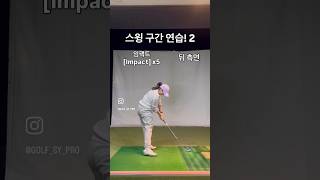 스윙 구간 연습 2.❣️ #golflesson #golfswing #golftips #golfpro #골프연습 #골프레슨 #골프스윙 #골프팁 #골프프로 #이석영프로 #아이언스윙