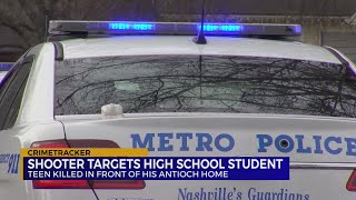 Teen killed in front of his Antioch home