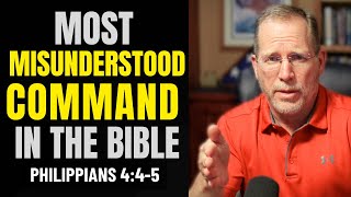 Why Does the Bible Say Rejoice When Life Is Hard? (Philippians 4:4–5 Explained)