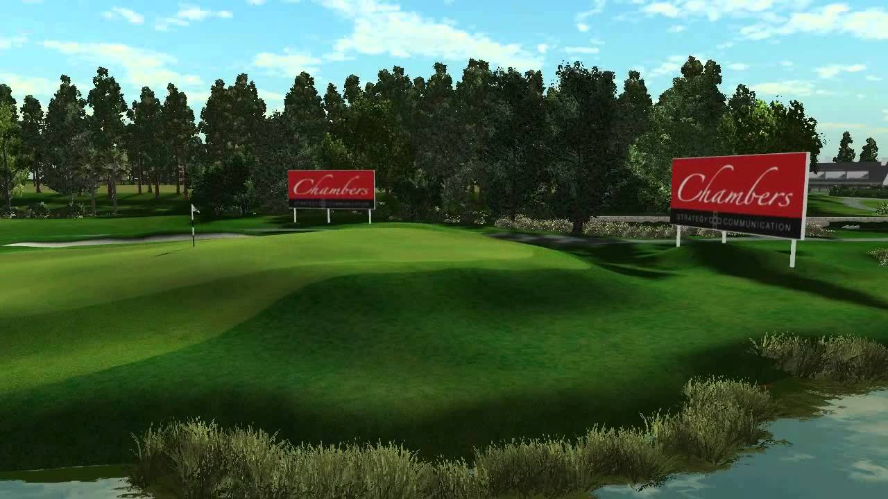 Clearwater Golf Club Hole 9 187m par 3 YouTube