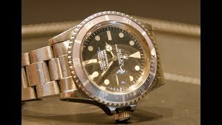 rolex submariner ghost bezel