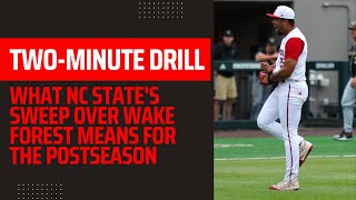 Two-Minute Drill: What NC State's Sweep Over Wake Forest Means for the Postseason