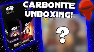 SWU: Secrets of Power Carbonite Unboxing #5!
