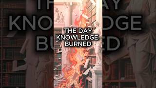 The Library of Alexandria: The Day Knowledge Burned 🔥📚