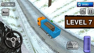 Uphill Cargo Transport Truck Driver 2019 - Level 7 - Android Gameplay screenshot 1