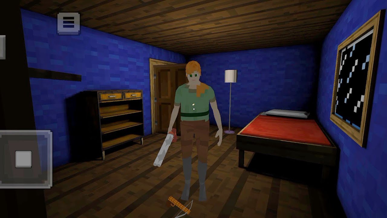 Granny Minecraft Game Horror Escape Gameplay | Grandpa Minecraft Mod 