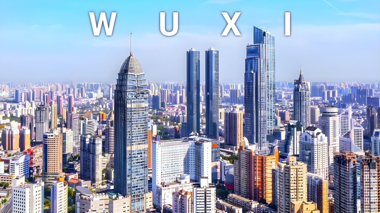 Wuxi City In China 🇨🇳 4K Video |