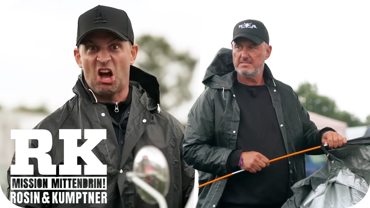 "Meine Stimmung ist im ARSCH" - Zelt aufbauen bei Regen im Matsch | Mission Mittendrin | Kabel Eins