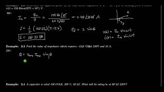 EE124 - Unit 2: Examples (Reactive and Apparent Power)