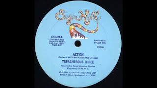 Treacherous Three - Action (vocal) Sugar Hill records 1983